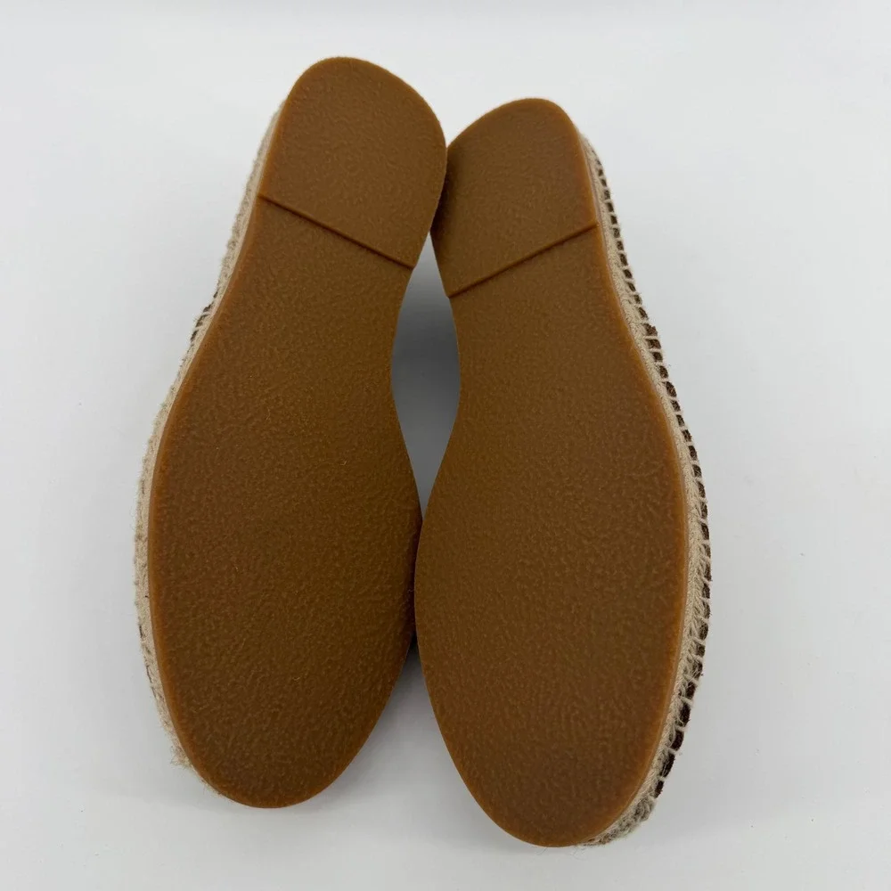 Todd Snyder‎ Espadrilles Mens 7 Brown Suede Leather Slip On Made in Spain Nomad